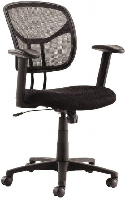 OIF OIFMT4818 Task Chair:  Mesh,  Adjustable Height,  17-1/7 to  22-1/4" Seat Height,  Black