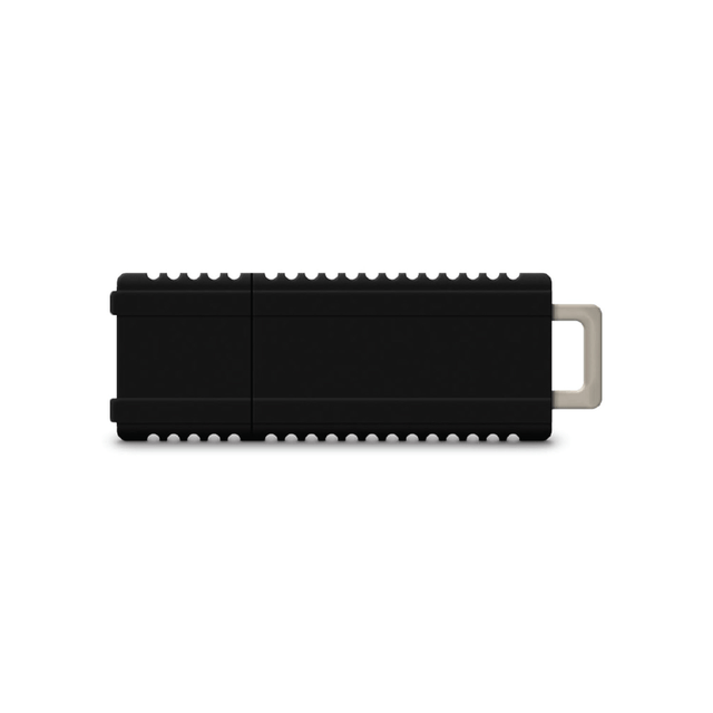 CENTON ELECTRONICS, INC. S1-U3E1-16G Centon DataStick Pro USB 3.0 Flash Drive, 16GB, Elite Black, S1-U3E1-16G