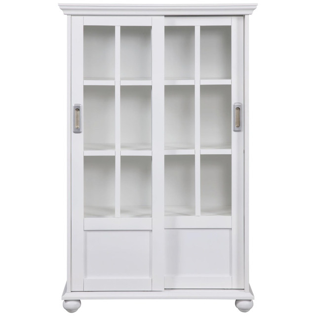 AMERIWOOD INDUSTRIES, INC. 9448196PCOM Ameriwood Home Aaron Lane 51inH 4-Shelf Bookcase, White