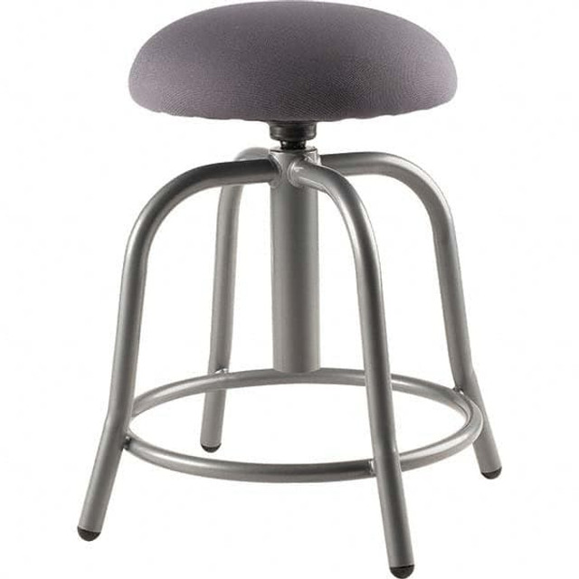 National Public Seating 6820S-02 Adjustable Height Swivel Stool: Fabric