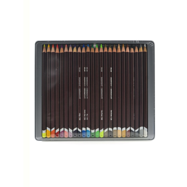 THE CUMBERLAND PENCIL COMPANY 0701027 Derwent Coloursoft Pencil Set, Assorted Colors, Set Of 24 Pencils THE CUMBERLAND PENCIL COMPANY 0701027 Derwent Coloursoft Pencil Set, Assorted Colors, Set Of 24 Pencils