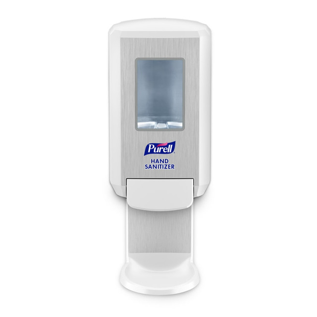 GOJO INDUSTRIES INC 5121-01 Purell CS4 Hand Sanitizer Dispenser, 10-9/16inH x 5-13/16inW x 4-1/2inD, White