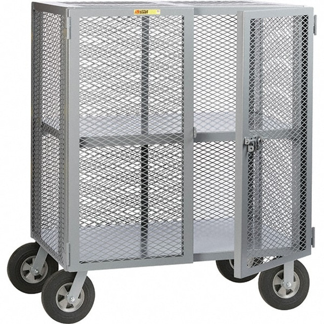 Little Giant. SCA246010SR Security Cart: 1,500 lb Capacity, 1 Shelf