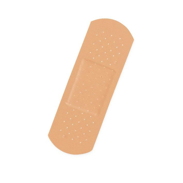 MEDLINE INDUSTRIES, INC. NON25500 CURAD Plastic Adhesive Bandages, 3/4in x 3in, Tan, Case Of 12 MEDLINE INDUSTRIES, INC. NON25500 CURAD Plastic Adhesive Bandages, 3/4in x 3in, Tan, Case Of 12
