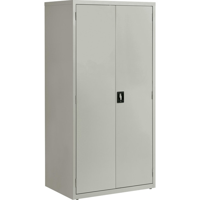 SP RICHARDS 34411 Lorell Fortress Series 24inD Steel Storage Cabinet, Fully Assembled, 5-Shelf, Light Gray SP RICHARDS 34411 Lorell Fortress Series 24inD Steel Storage Cabinet, Fully Assembled, 5-Shelf, Light Gray