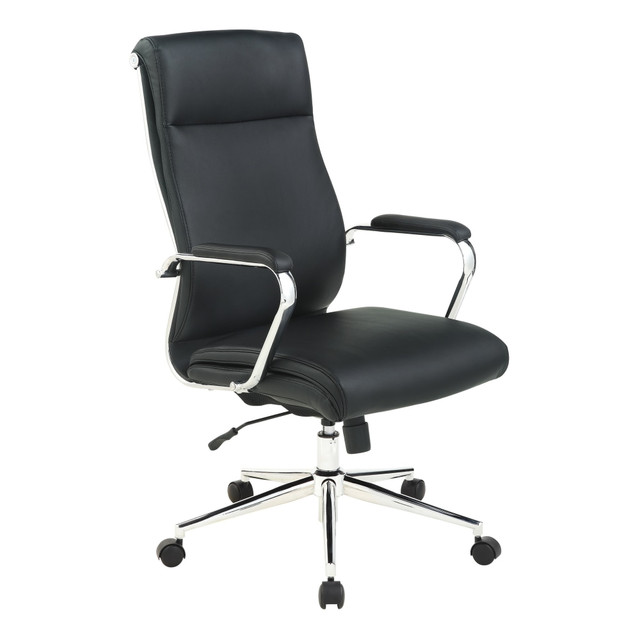 OFFICE STAR PRODUCTS 920350C-R107 Office Star Dillon Ergonomic Antimicrobial Fabric High-Back Managers Office Chair, Black OFFICE STAR PRODUCTS 920350C-R107 Office Star Dillon Ergonomic Antimicrobial Fabric High-Back Managers Office Chair, Black