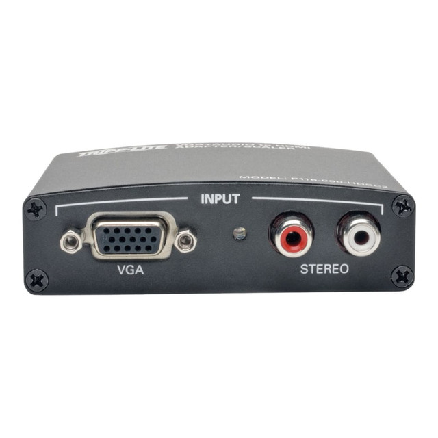 TRIPP LITE P116-000-HDSC2  VGA to HDMI Component Adapter Converter with RCA Stereo Audio VGA to HDMI 1080p - Video converter - VGA - HDMI - black