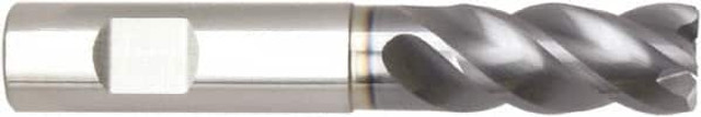 Niagara Cutter 03083881 Corner Radius End Mill: 1" Dia, 2" LOC, 0.03" Radius, 4 Flutes, Solid Carbide