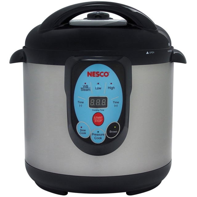 METAL WARE CORP. NPC-9 Nesco 9.5 Qt Smart Canner & Cooker, Silver METAL WARE CORP. NPC-9 Nesco 9.5 Qt Smart Canner & Cooker, Silver