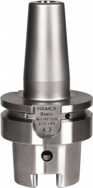 HAIMER A63.140.20.00 Shrink-Fit Tool Holder & Adapter: HSK63A Taper Shank, 0.7874" Hole Dia