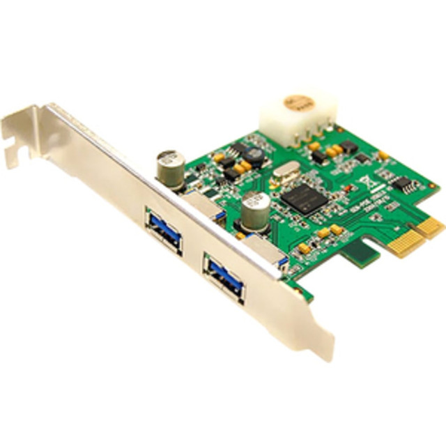 BYTECC, INC. BT-PEU310 Bytecc BT-PEU310 2-port PCI Express USB Adapter - PCI Express 2.0 x1 - Plug-in Card - 2 USB Port(s) - 2 USB 3.0 Port(s) BYTECC, INC. BT-PEU310 Bytecc BT-PEU310 2-port PCI Express USB Adapter - PCI Express 2.0 x1 - Plug-in Card - 2 USB Port(s) - 2 USB 3.0 Port(s)