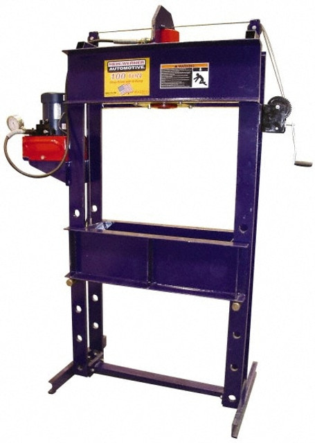 Omega Lift Equipment HW93610 Shop Press: 10" Stroke