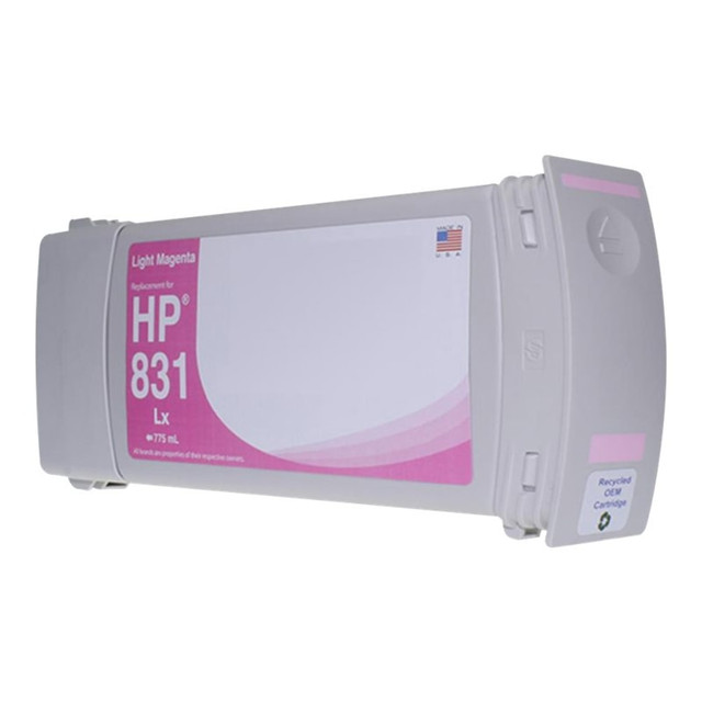 CLOVER TECHNOLOGIES GROUP, LLC Clover Imaging Group WH831LM  Wide Format - 775 ml - light magenta - compatible - remanufactured - ink cartridge - for HP Latex 310, 315, 330, 335, 360, 365, 370, 375, 560, 570