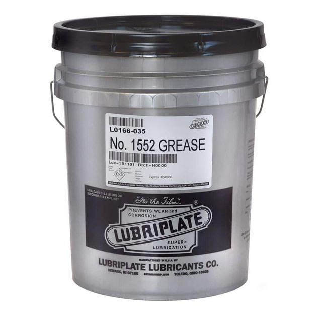 Lubriplate L0166-035 Extreme Pressure Grease: 35 lb Pail, Lithium Complex