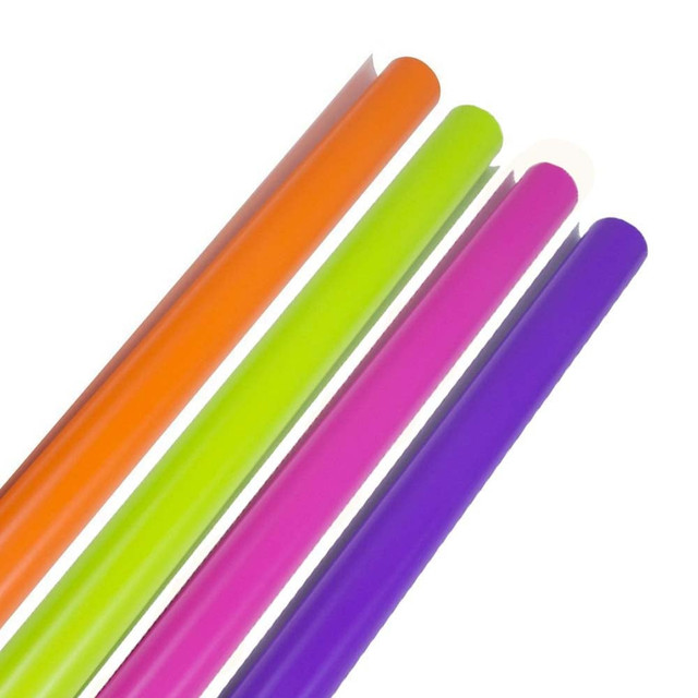 JAM PAPER AND ENVELOPE 165S25ASSTFSOD JAM Paper Wrapping Paper, Glossy, 25 Sq Ft, Assorted, Pack of 4 Rolls JAM PAPER AND ENVELOPE 165S25ASSTFSOD JAM Paper Wrapping Paper, Glossy, 25 Sq Ft, Assorted, Pack of 4 Rolls