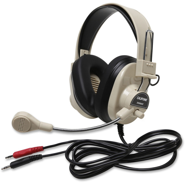 CALIFONE INTERNATIONAL, INC. 3066AV Califone Deluxe Multimedia Stereo Headset CALIFONE INTERNATIONAL, INC. 3066AV Califone Deluxe Multimedia Stereo Headset
