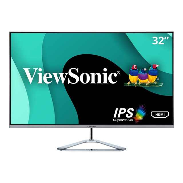 VIEWSONIC CORPORATION VX3276-MHD ViewSonic VX3276-MHD 32in Full HD IPS Monitor VIEWSONIC CORPORATION VX3276-MHD ViewSonic VX3276-MHD 32in Full HD IPS Monitor