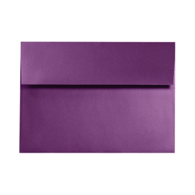 ACTION ENVELOPE FA4895-06-500 LUX Invitation Envelopes, A9, Gummed Seal, Purple Power, Pack Of 500