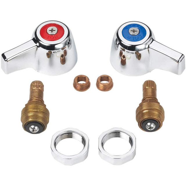 Krowne 21-325L Faucet Handles; Type: Compression Valve Repair Kit ; Style: Silver ; For Manufacturer: Krowne ; For Manufacturer's Number: 10-4 Series; 11-4 Series; 13-8 Series