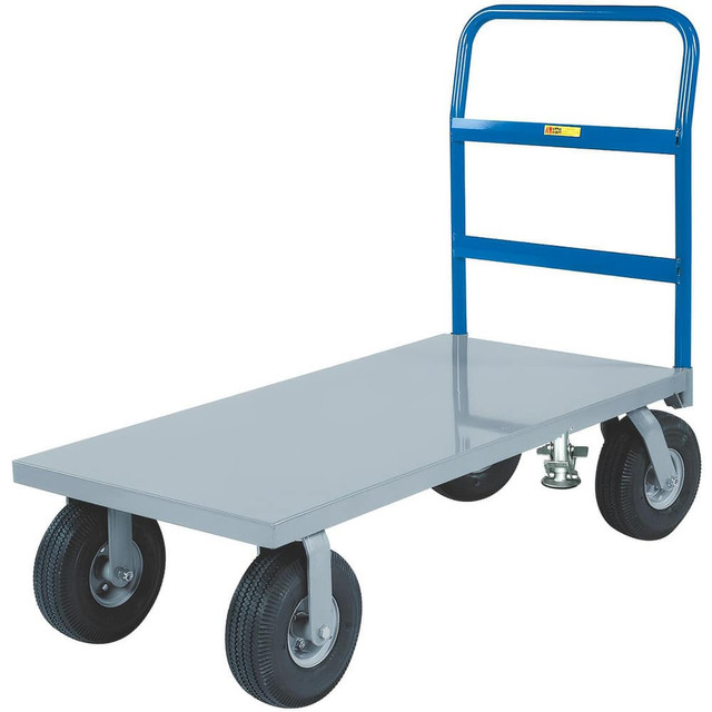 Little Giant. NBB-3672-9PNFL Bar, Panel & Platform Trucks; Type: Cushion-Load Platform Truck ; Load Capacity (Lb. - 3 Decimals): 1200.000 ; Body Material: Steel ; Height (Inch): 41-1/2 ; Deck Surface: Smooth ; Platform Height: 12.5in