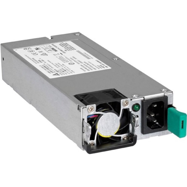 NETGEAR ProSAFE Modular Power Supply Unit 550W AC (APS550W) is compatible with select Managed Switches such as M4300-28G-PoE+ (GSM4328PA) and M4300-52G-PoE+ (GSM4352PA). These M4300 series switches come with one PSU pre-installed. Another APS550W in second PSU bay can be combined for 1+1 power redundancy or 1+1 power expansion.