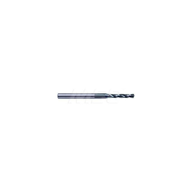 Guhring 9064000009000 Micro Drill Bit: 0.9 mm Dia, 140 ° Point, Solid Carbide