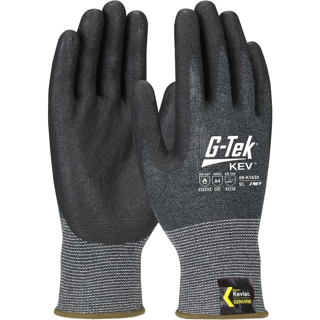 PIP 09-K1630/XL Cut, Puncture & Abrasive-Resistant Gloves: Size XL, ANSI Cut A4, ANSI Puncture 2, Nitrile, Kevlar