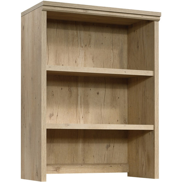 SAUDER WOODWORKING CO. 427017 Sauder Aspen Post 31inW Hutch, Prime Oak SAUDER WOODWORKING CO. 427017 Sauder Aspen Post 31inW Hutch, Prime Oak