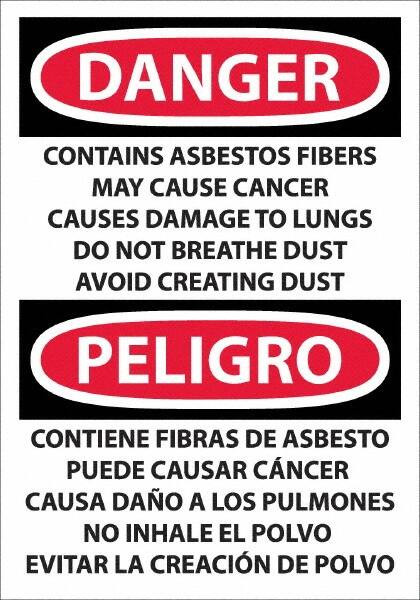 AccuformNMC Hazardous Material Label: 20" High ESD24PC