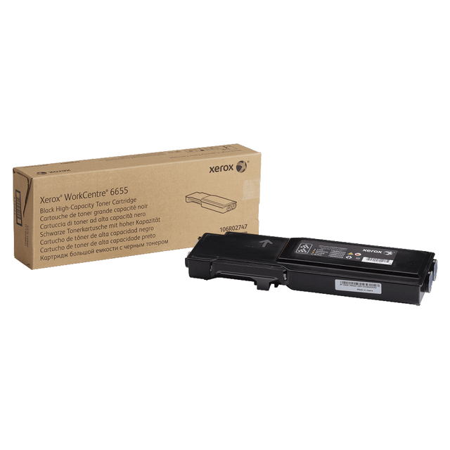 XEROX CORPORATION 106R02747 Xerox 6655 Black High Yield Toner Cartridge, 106R02747 XEROX CORPORATION 106R02747 Xerox 6655 Black High Yield Toner Cartridge, 106R02747