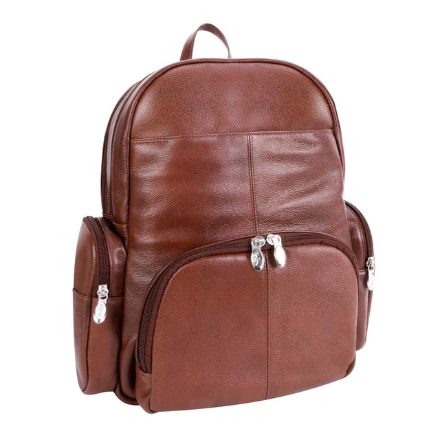 MCKLEIN COMPANY, LLC 88364 McKlein S-Series Cumberland Backpack With 15in Laptop Pocket, Brown