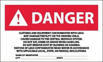 AccuformNMC Hazardous Material Label: 3" High PRD950
