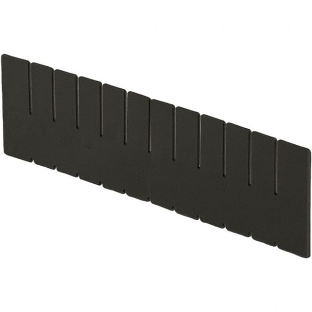 LEWISBins+ DV1750-XL Bin Divider: Use with DC3050 Short Side Measures 4.4" Tall, Black