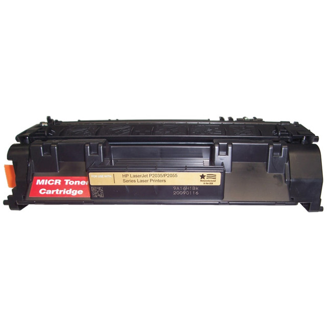 IMAGE PROJECTIONS WEST, INC. 745-05A-ODP IPW Preserve Remanufactured Black MICR Toner Cartridge Replacement For Troy 02-81500-001, 745-05A-ODP