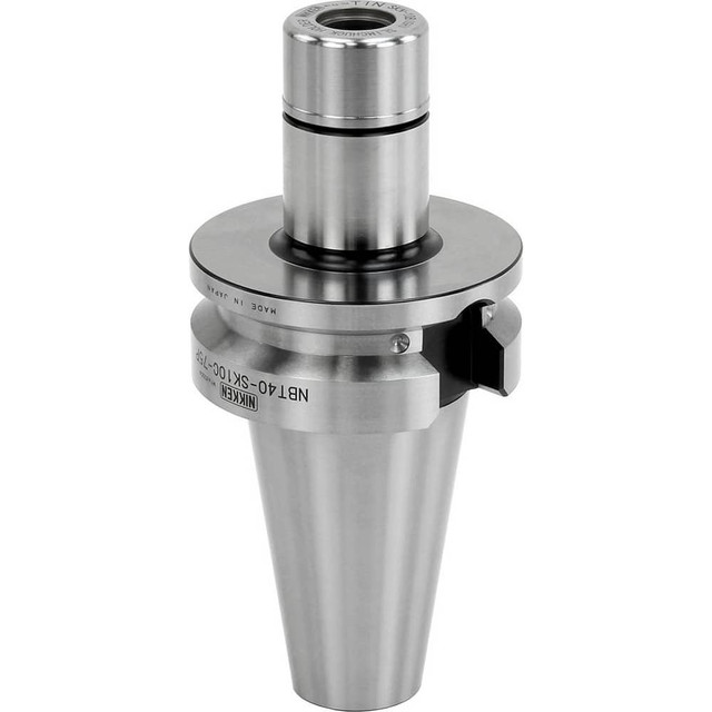 Lyndex-Nikken NBT40-SK10C-75P Collet Chucks; Collet System: Slim Chuck ; Collet Series: SK10 ; Taper Size: NBT40 ; Projection (Decimal Inch): 2.9500in ; Minimum Collet Capacity (Decimal Inch): 0.0350in ; Maximum Collet Capacity (Decimal Inch): 0.3940