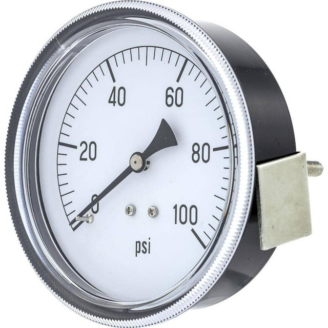 PIC Gauges 103D-354E Pressure Gauges; Gauge Type: Utility Gauge ; Scale Type: Dual ; Accuracy (%): 3-2-3% ; Dial Type: Analog ; Thread Type: 1/4" MNPT ; Bourdon Tube Material: Bronze