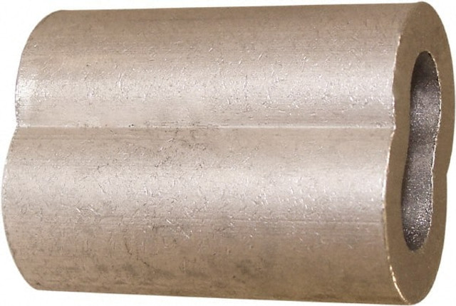 Loos & Co. SL1-16 Wire Rope Sleeve: 1/2" Rope Dia, Aluminum