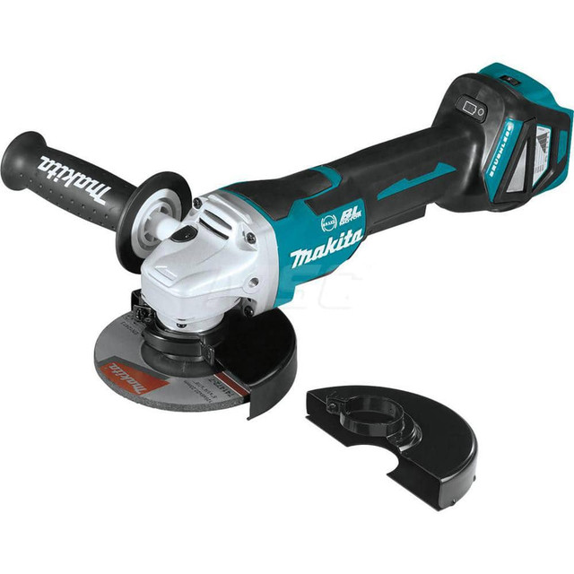 Makita XAG20Z Corded Angle Grinder: 4-1/2 to 5" Wheel Dia, 3,000 to 8,500 RPM, 5/8-11 Spindle