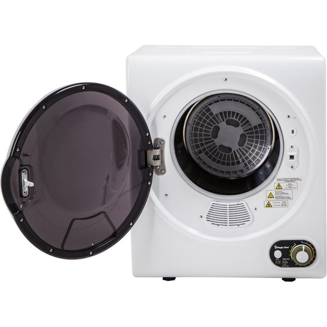 CNA INTERNATIONAL, INC. MCSDRY15W Magic Chef 1.5 cu. ft. Compact Dryer - 1.50 ft³ - 4 Modes - White