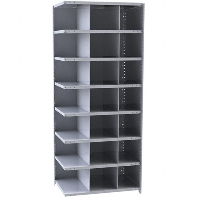 Hallowell A5526-12HG 21 Bin Closed Industrial Bin Shelving