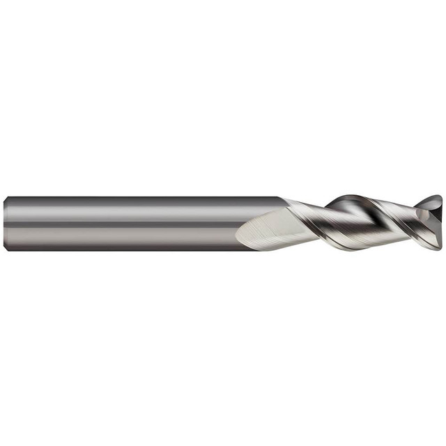 Micro 100 ARC-001-2-030S Corner Radius End Mill: 1" Dia, 1-1/2" LOC, 0.03" Radius, 2 Flutes, Solid Carbide