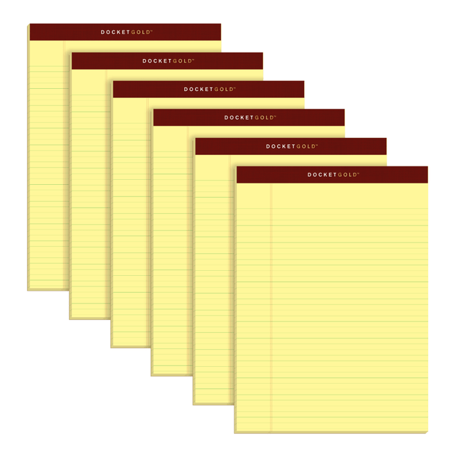 Features extra-heavy 20-lb paper  Elegant burgundy marble binding and precision-ruled paper for a professional look.  Letr-Trim perforated for clean sheet removal.  Rigid backing provides a firm writing surface.