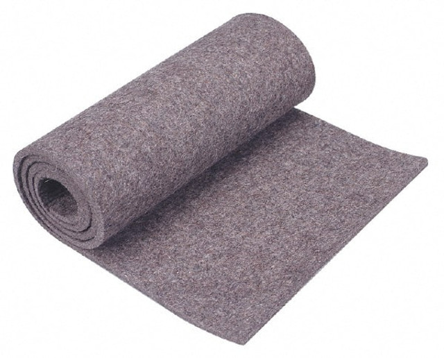 Made in USA F-7, 3/16 Cut-to-Length, 72 x 3/16" Gray Pressed Wool Felt Sheet