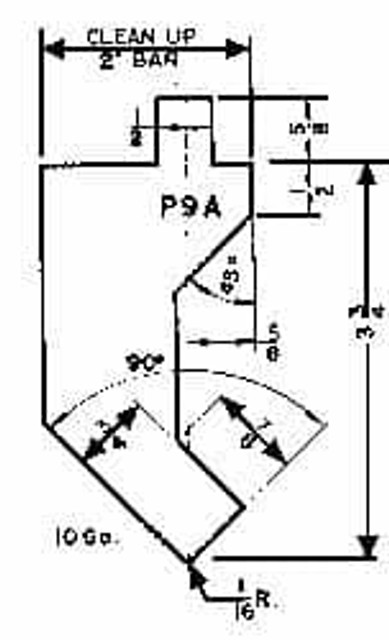 Made in USA PGC-24 24 Ft. Punch Length, Press Brake Punch