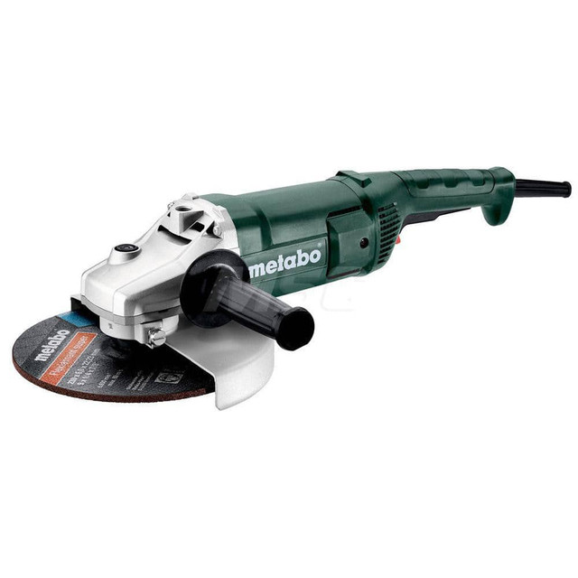 Metabo US606435760 Corded Angle Grinder: 9" Wheel Dia, 6,600 RPM, 5/8-11 Spindle