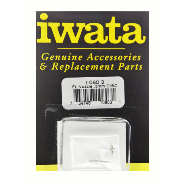 MEDEA TRADING COMPANY I 080 3 Iwata Airbrush Nozzle, Compatible With HP-C And HP-BC Airbrushes MEDEA TRADING COMPANY I 080 3 Iwata Airbrush Nozzle, Compatible With HP-C And HP-BC Airbrushes