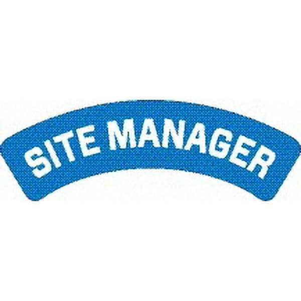 AccuformNMC Pack of 25 Site Manager, Hard Hat Labels HH161
