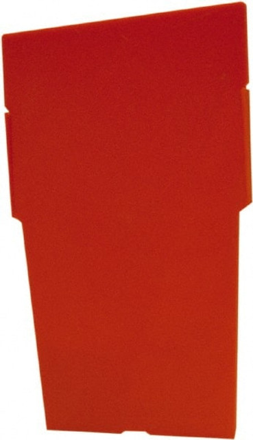 LEWISBins+ DVSB4-6PS Org Bin Divider: Use with LEWISBins+ - SB124-6 & SB184-6, Orange