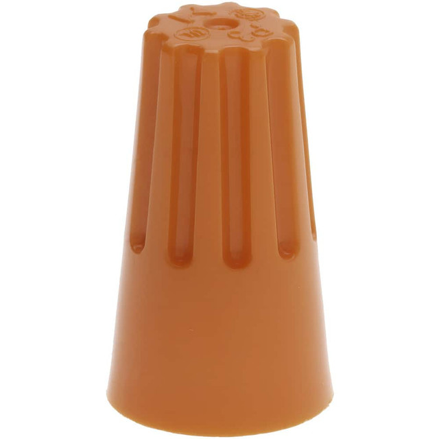 NSI Industries WC-O-B Twist On Wire Connectors; Minimum Compatible Wire Size: 22AWG ; Maximum Compatible Wire Size: 14AWG ; Voltage: 600V ; Voltage: 600.00 ; Color: Orange ; Color: Orange