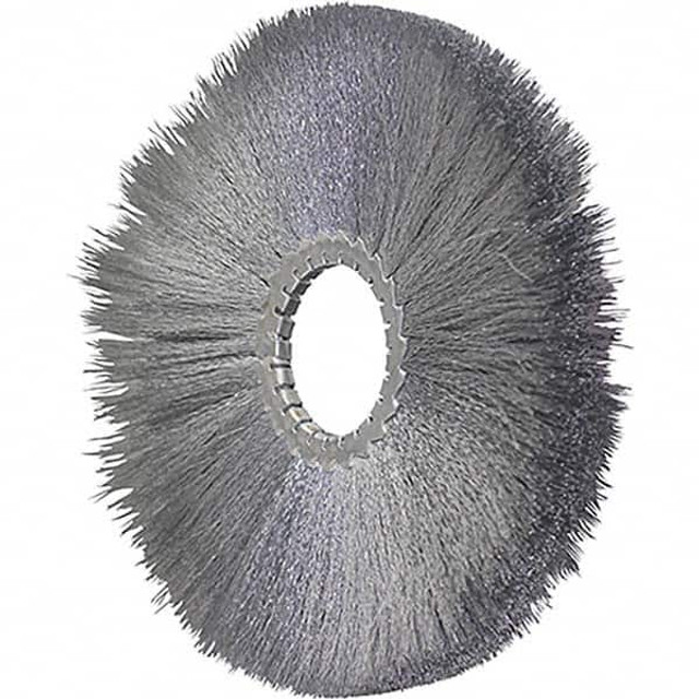 Osborn 0002107800 Wheel Brush: 10" Wheel Dia, Crimped